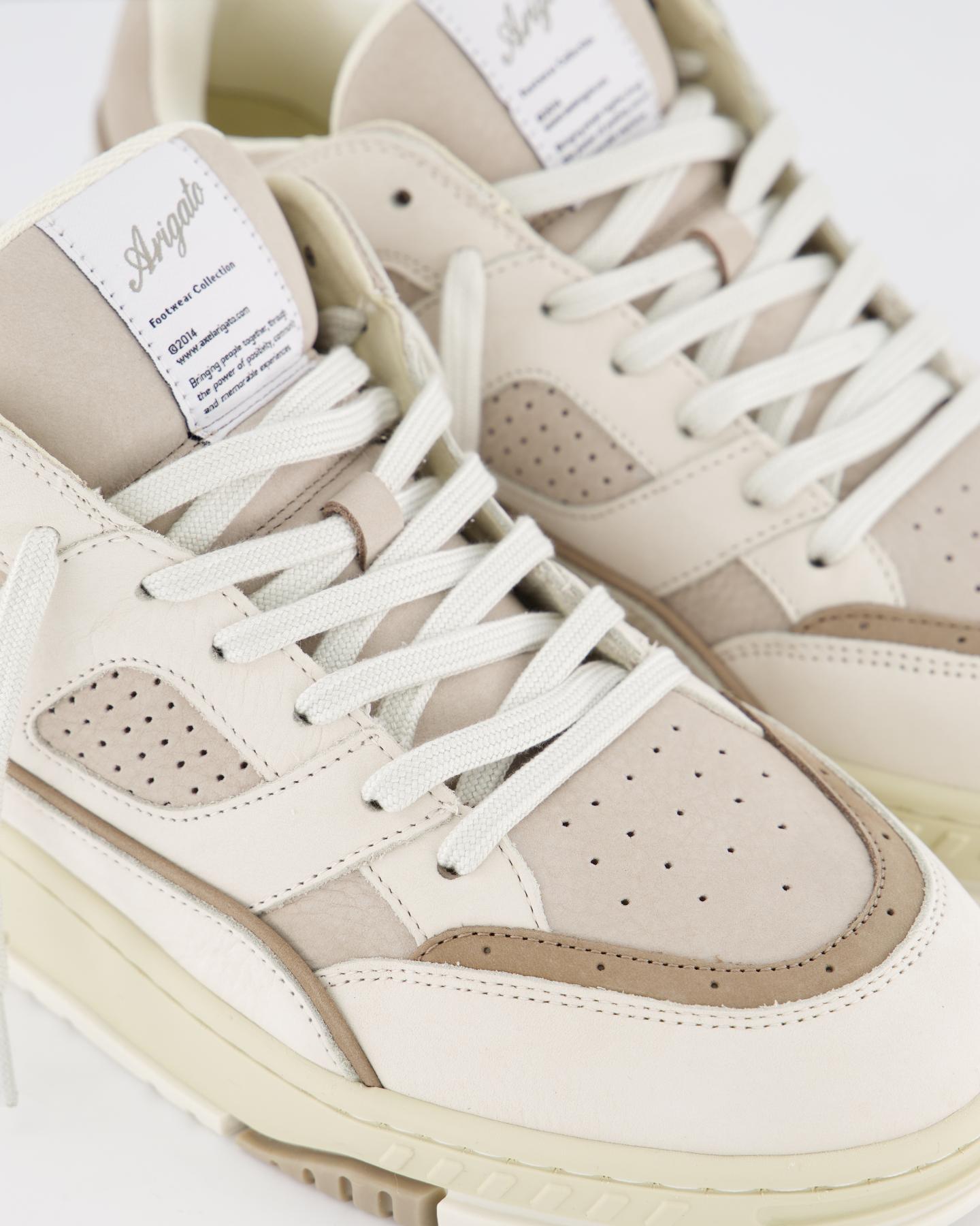 Dames Area Lo Sneaker Wit/Taupe