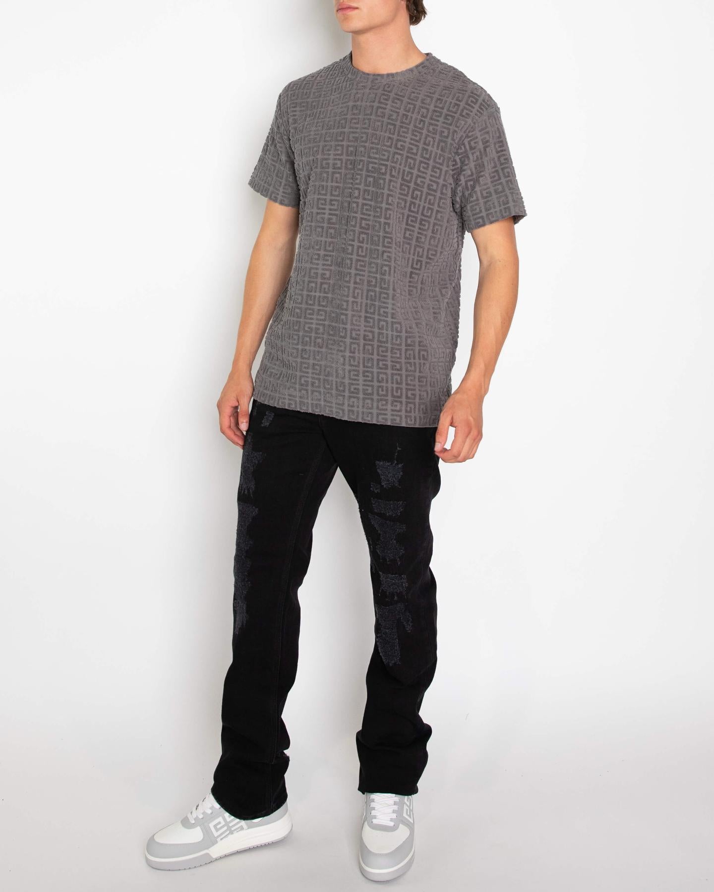 Men 4G Towelling Cotton Gray