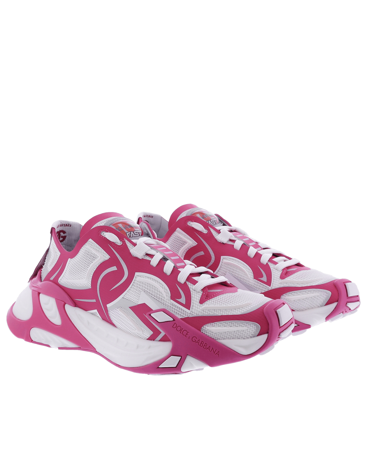 Women Technical Fast Sneaker White/Pink
