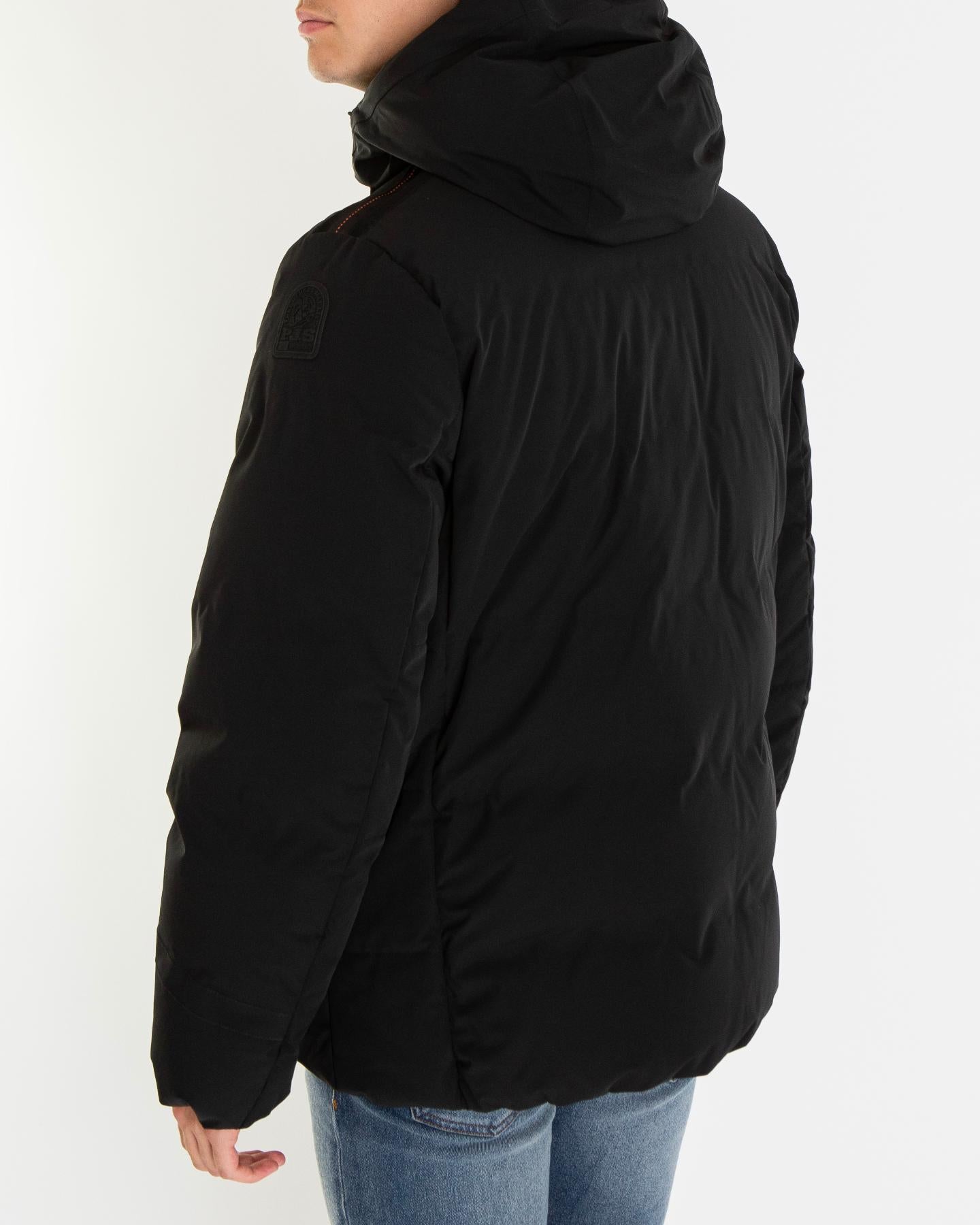 Heren Kazu Parka Zwart