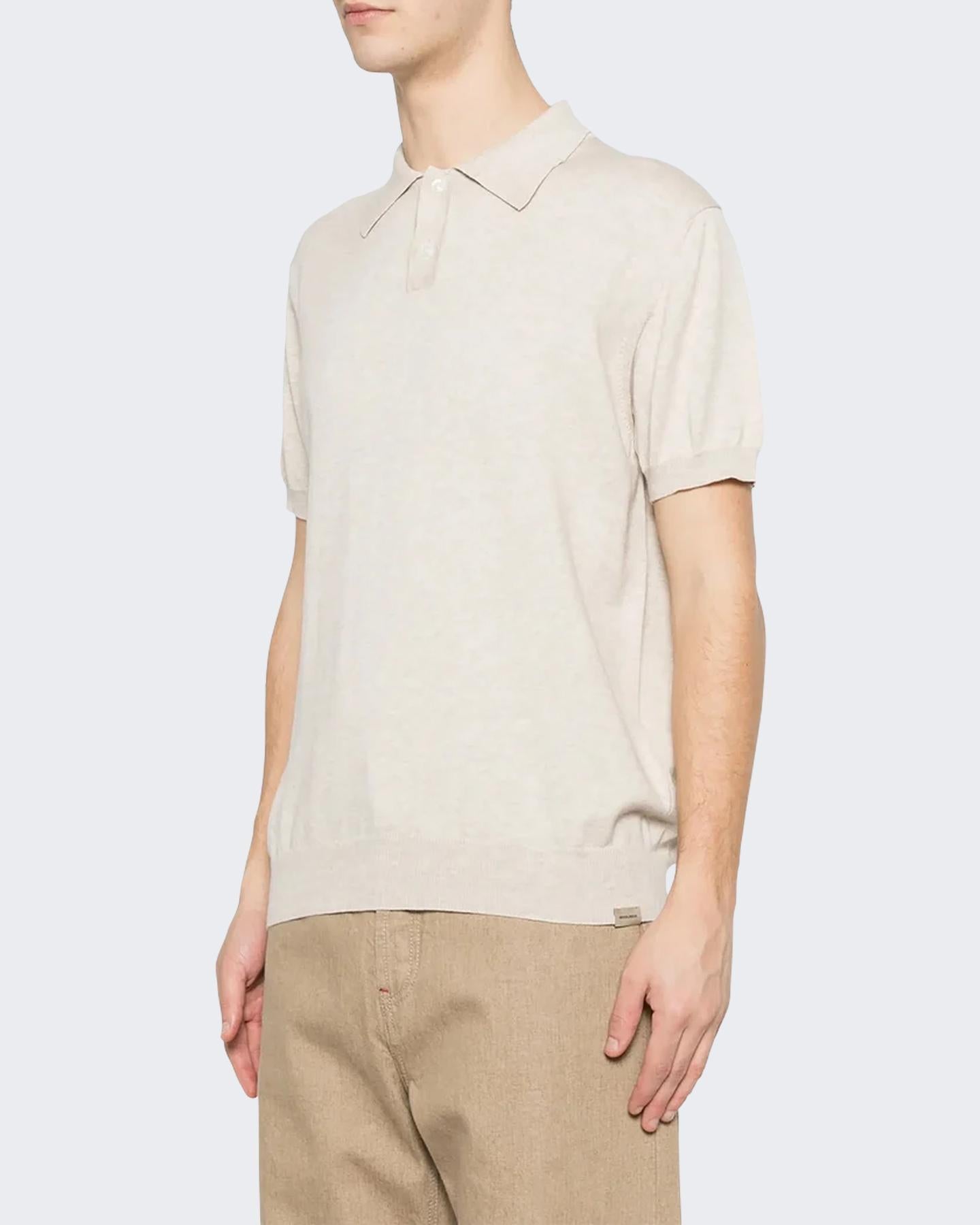 Heren Knitted Polo