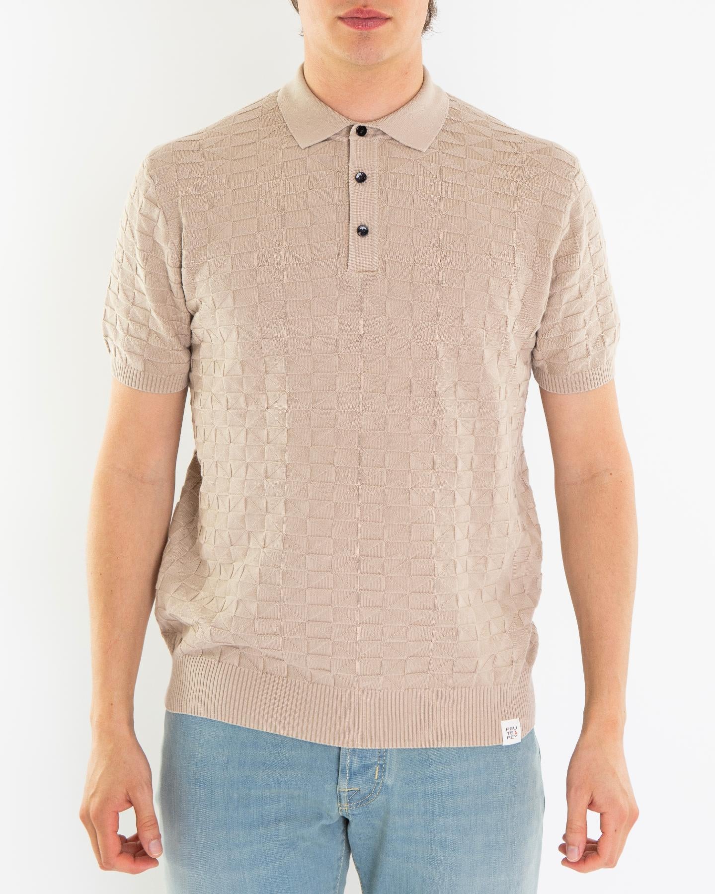 Heren Keirin 01 Polo Beige