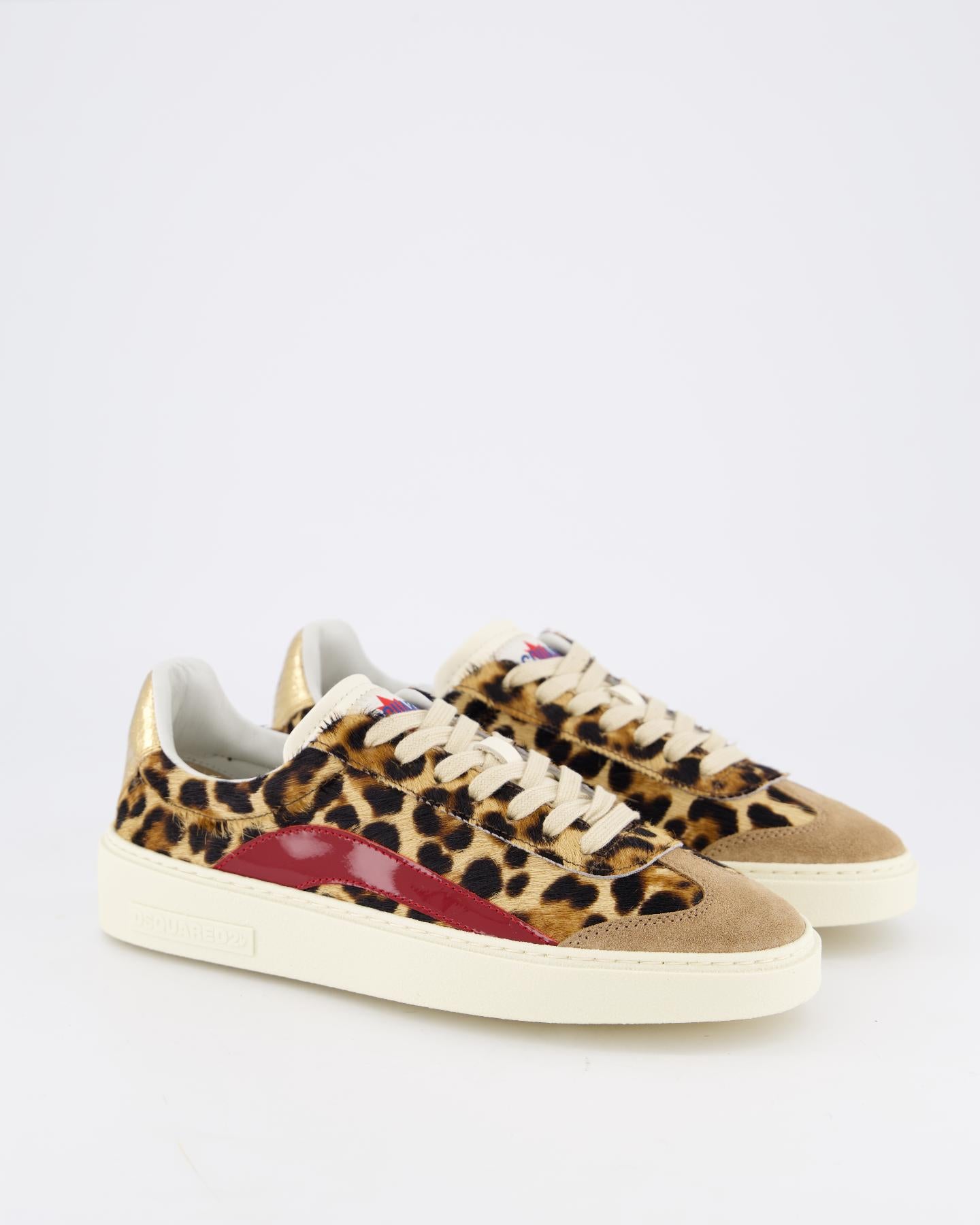 Dames Rider Sneaker Beige/Leo