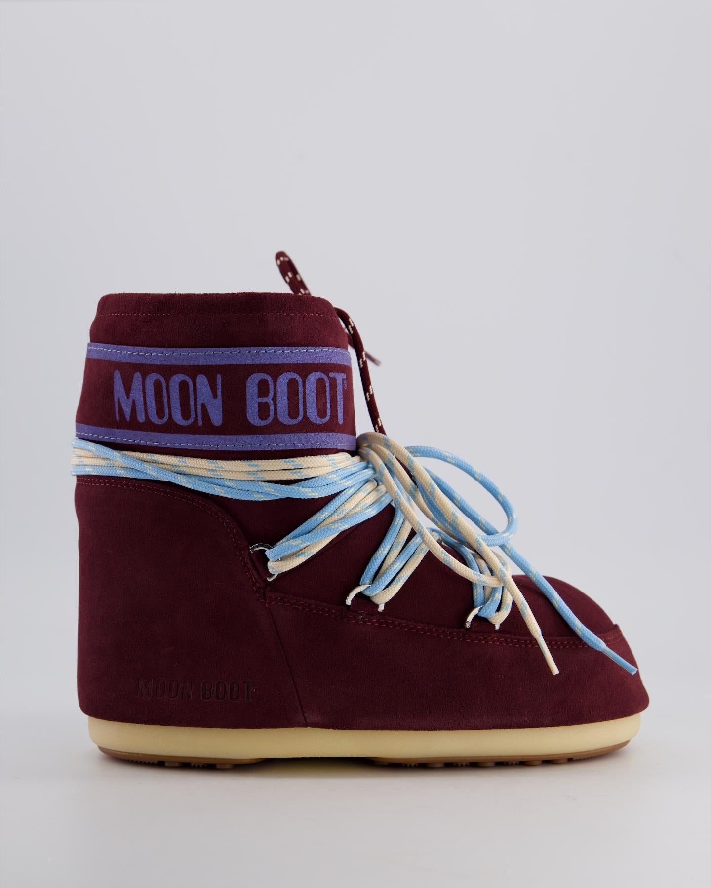 Dames Icon Low Suede Rood