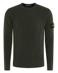 Men's Logo Patch Knitted Green — huidige kleur