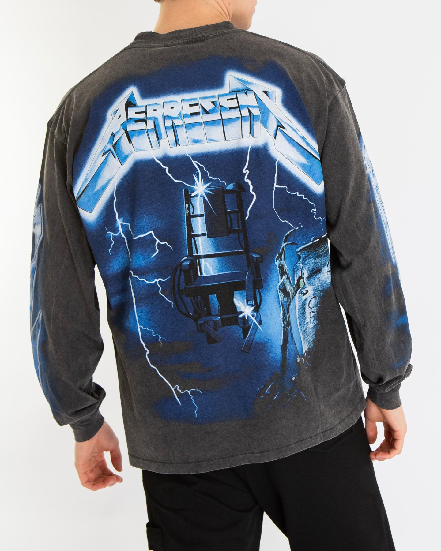 Heren Metallica Ride Shirt Zwart