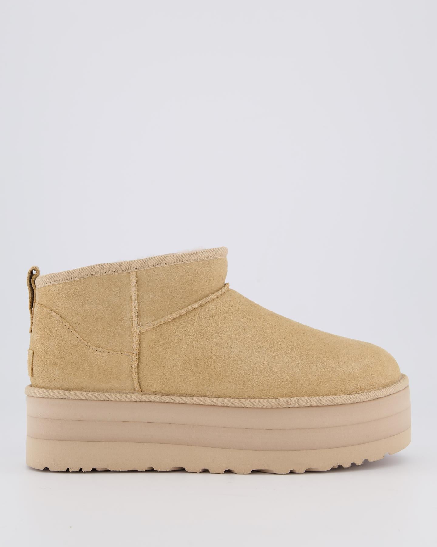 Women Ultra Mini Platform Driftwood