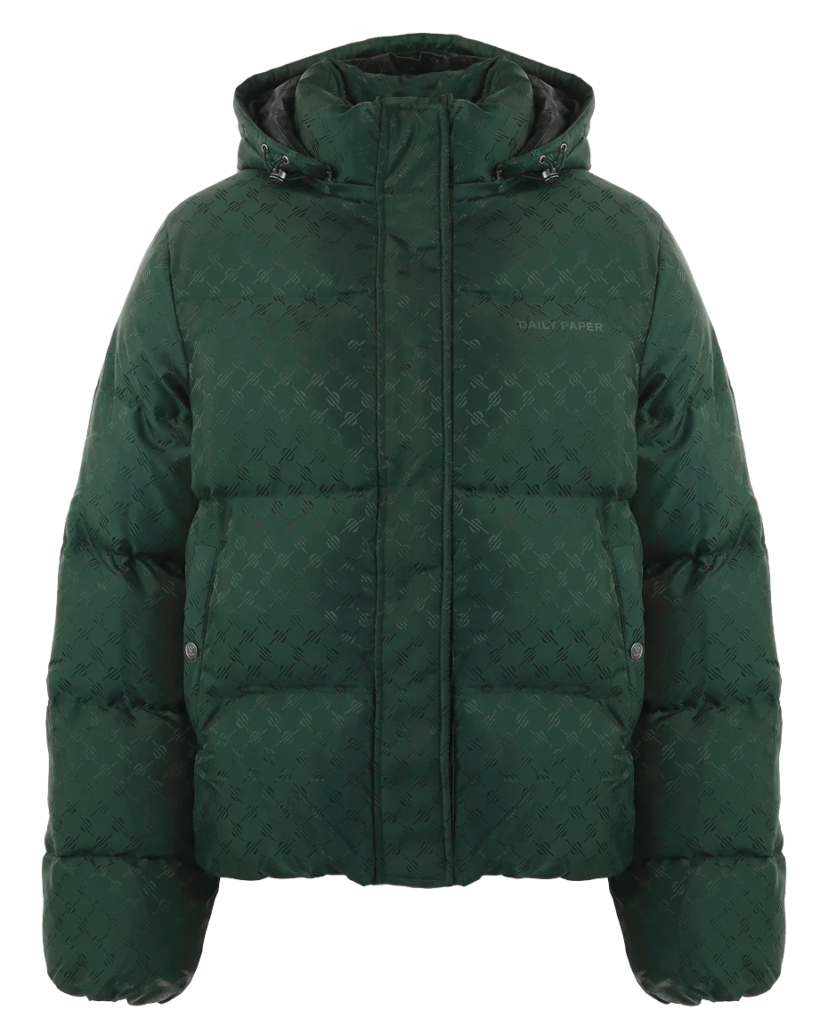 Daily Paper Heren Ravan Puffer Jacket Groen