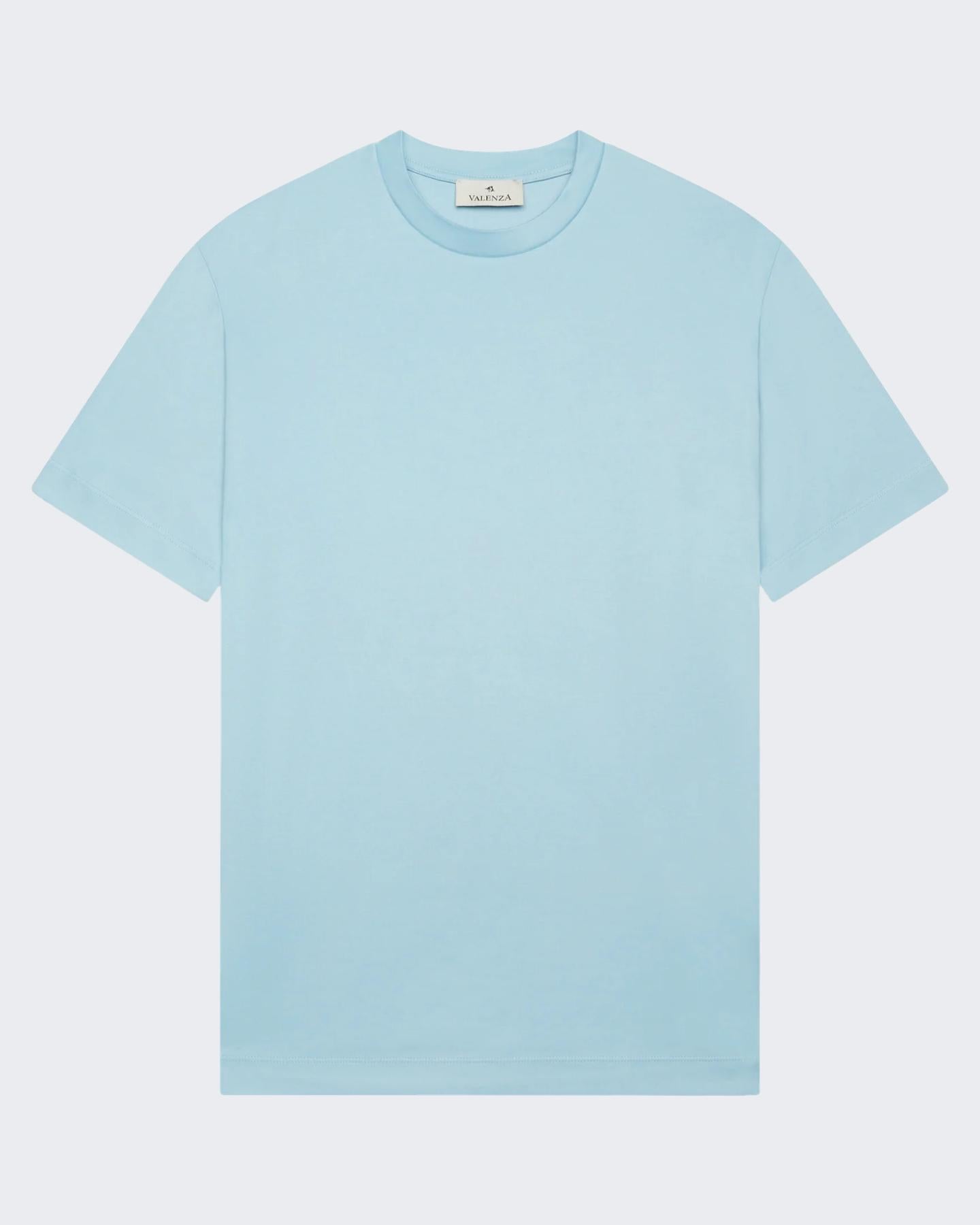 Heren Interlock Supima T-Shirt Blauw