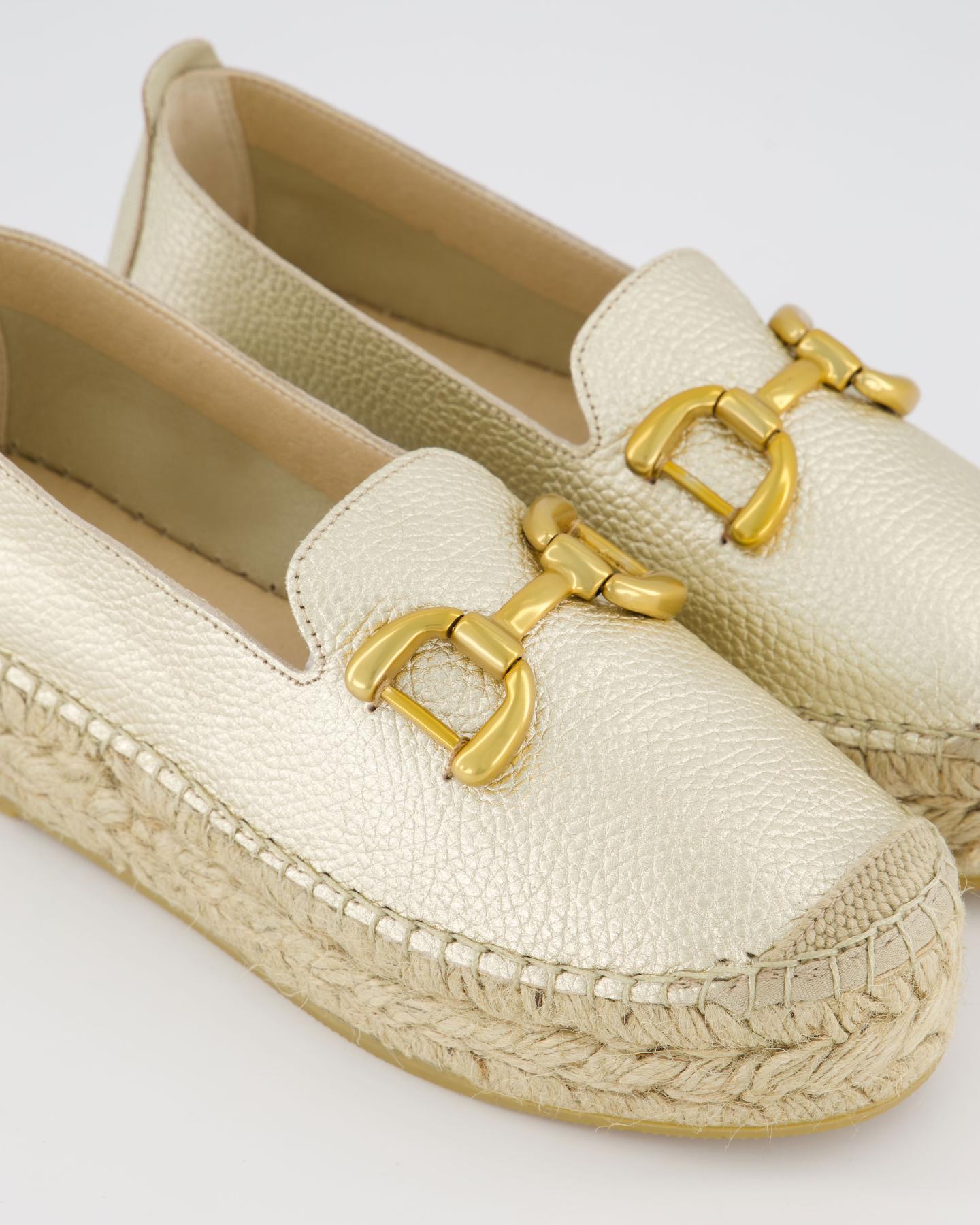 Dames Lucia Loafer Metallic/Goud