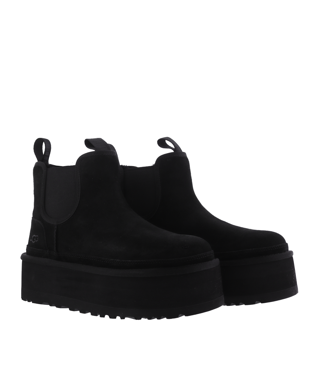 Women Neumel Platform Chelsea Black