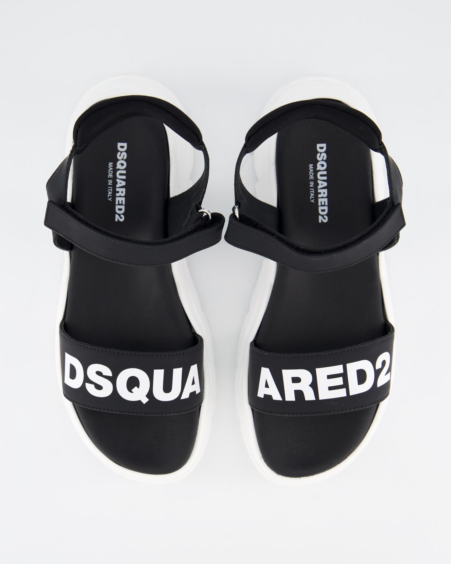 Kids Fusbet Sandals Dsquared2 Print