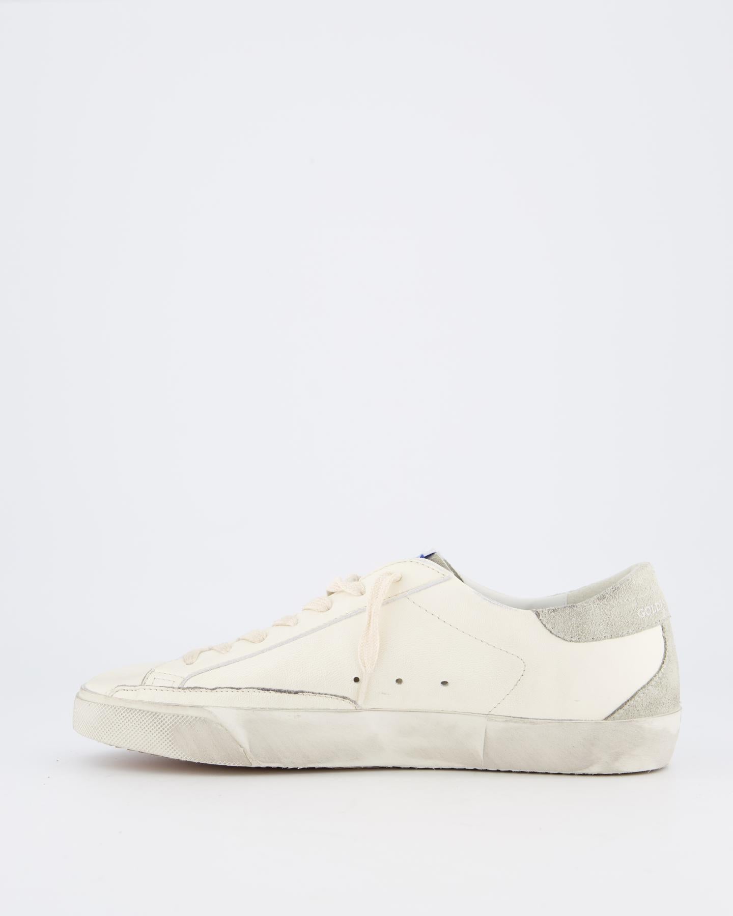 Heren Super-Star Sneaker Wit/Grijs