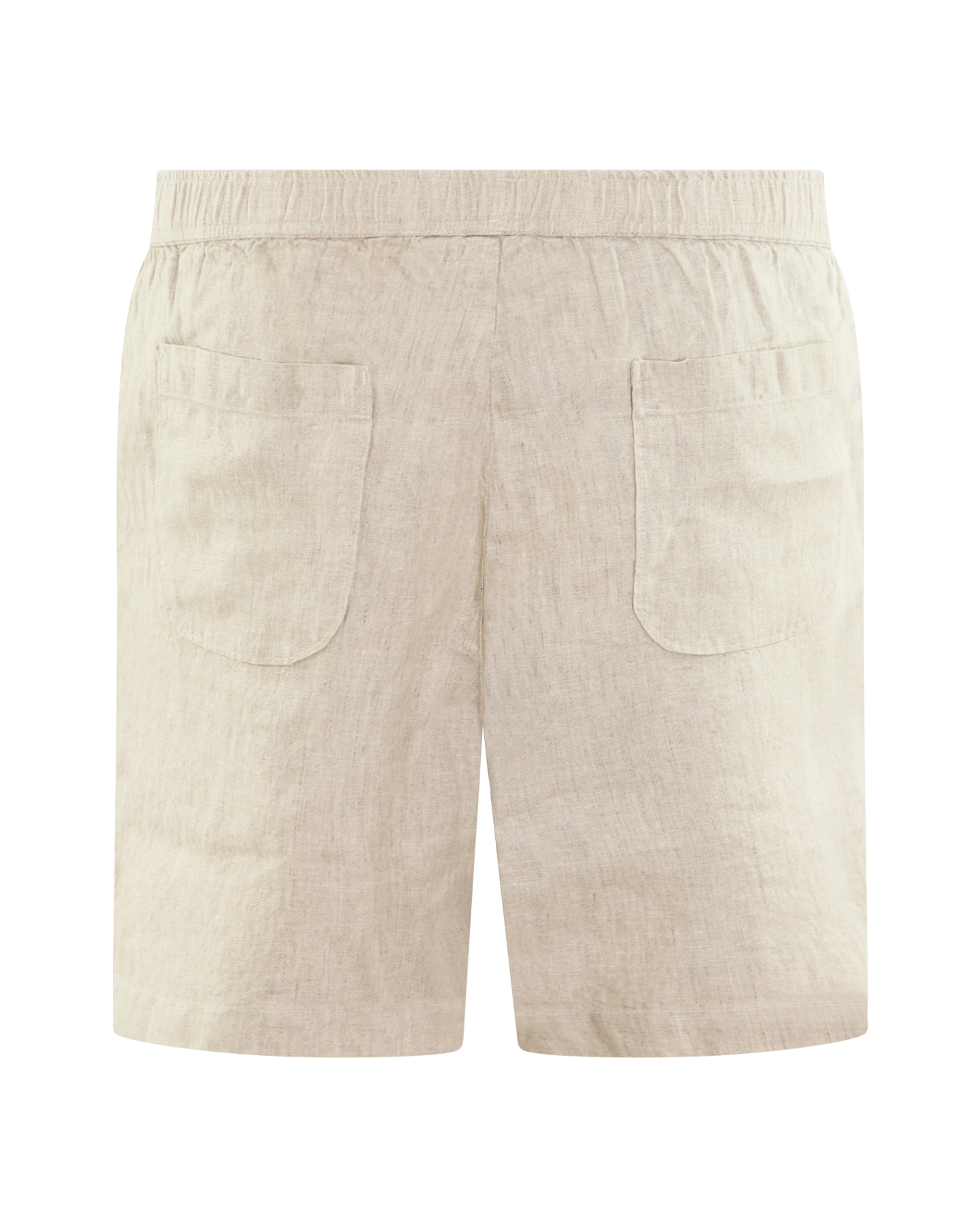 Heren Garden Hose Linen Short Beige