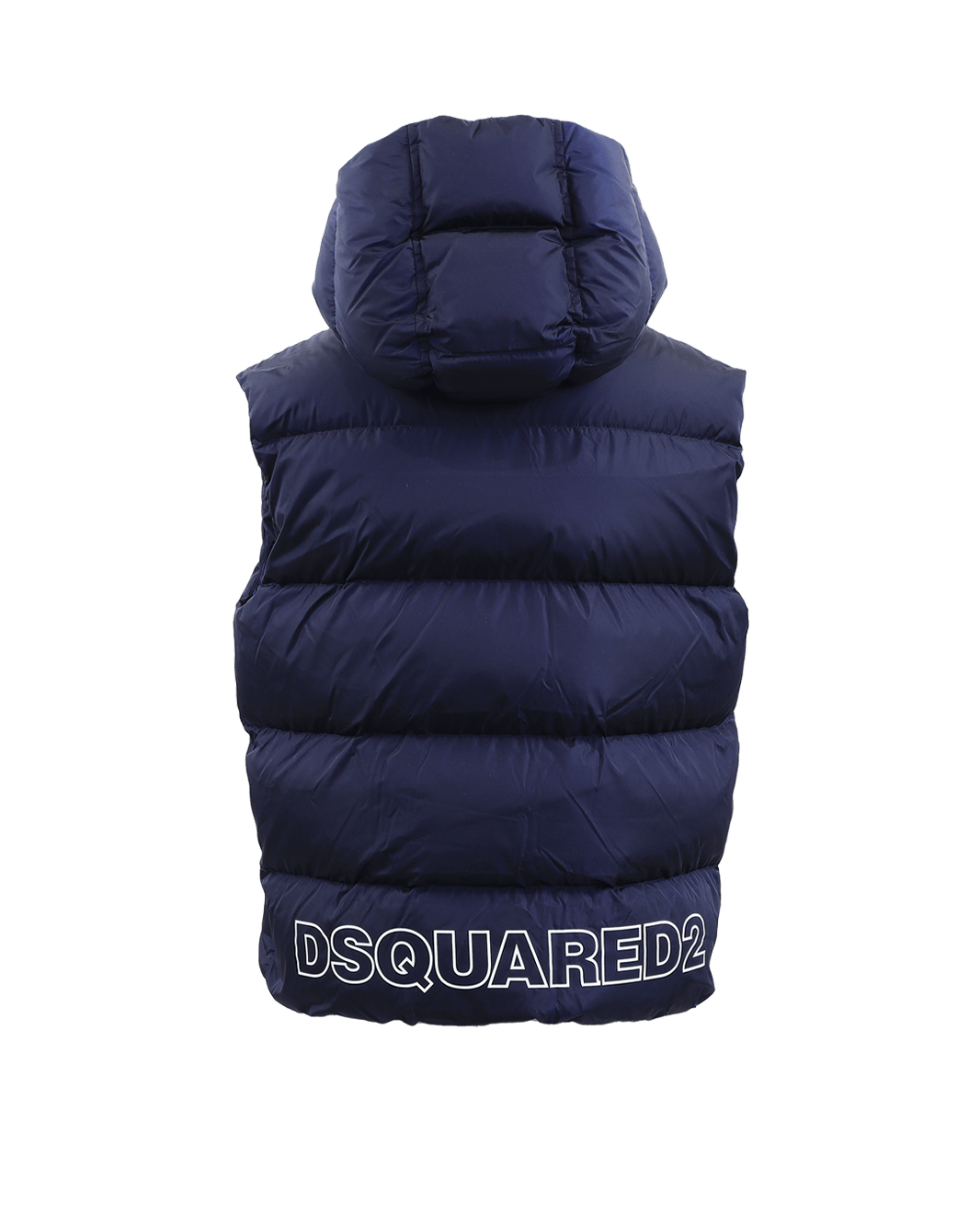 Dsquared2 Kids Gile Bodywarmer Blauw jas – foto 3