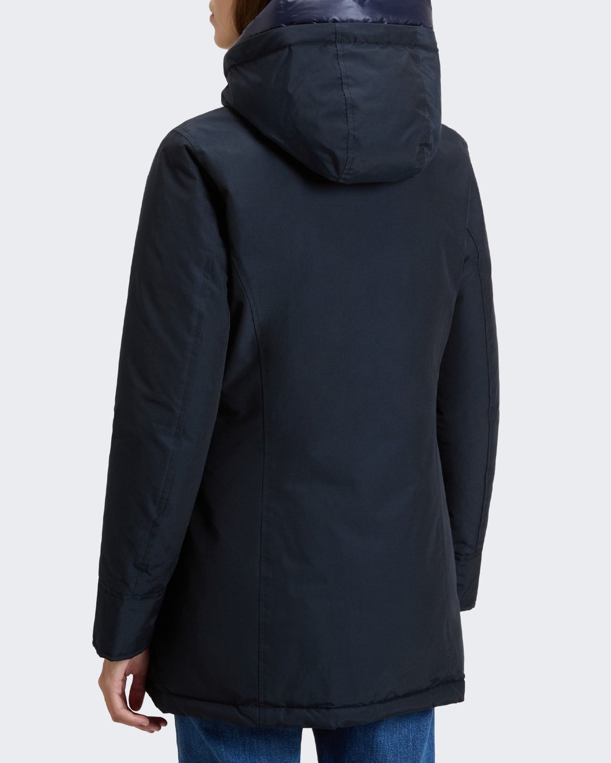 Woolrich Dames Arctic Parka winterjas met capuchon Blauw - Eleganza.nl