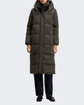 Women's Kelly lange parka donkergroen Green