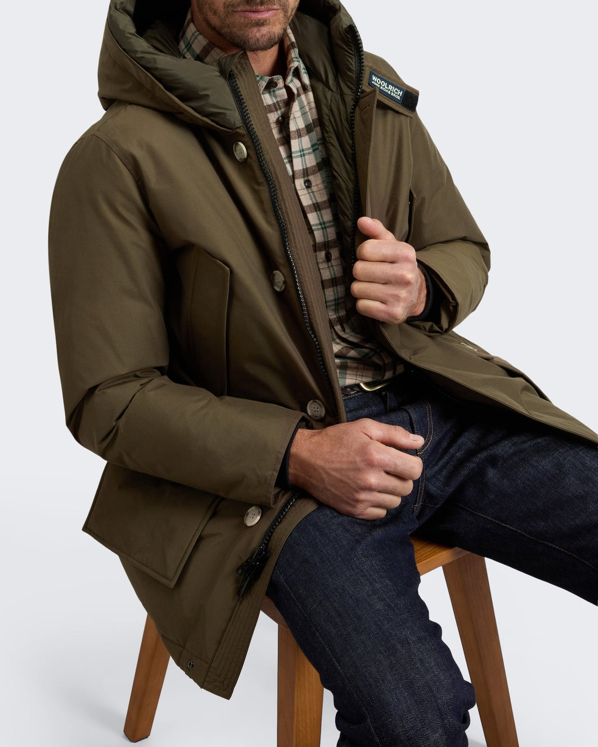 Woolrich Heren Arctic Parka Groen - Eleganza.nl