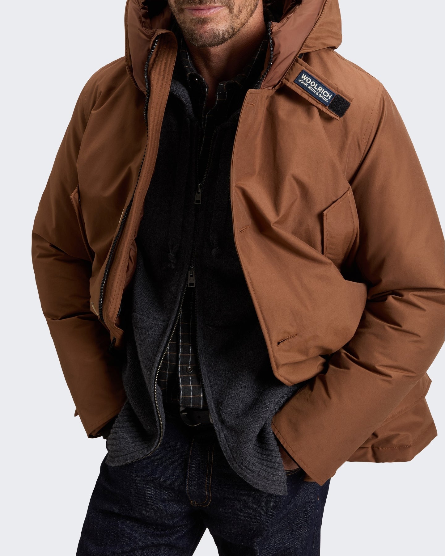 Woolrich Heren Arctic winterparka Bruin - Eleganza.nl