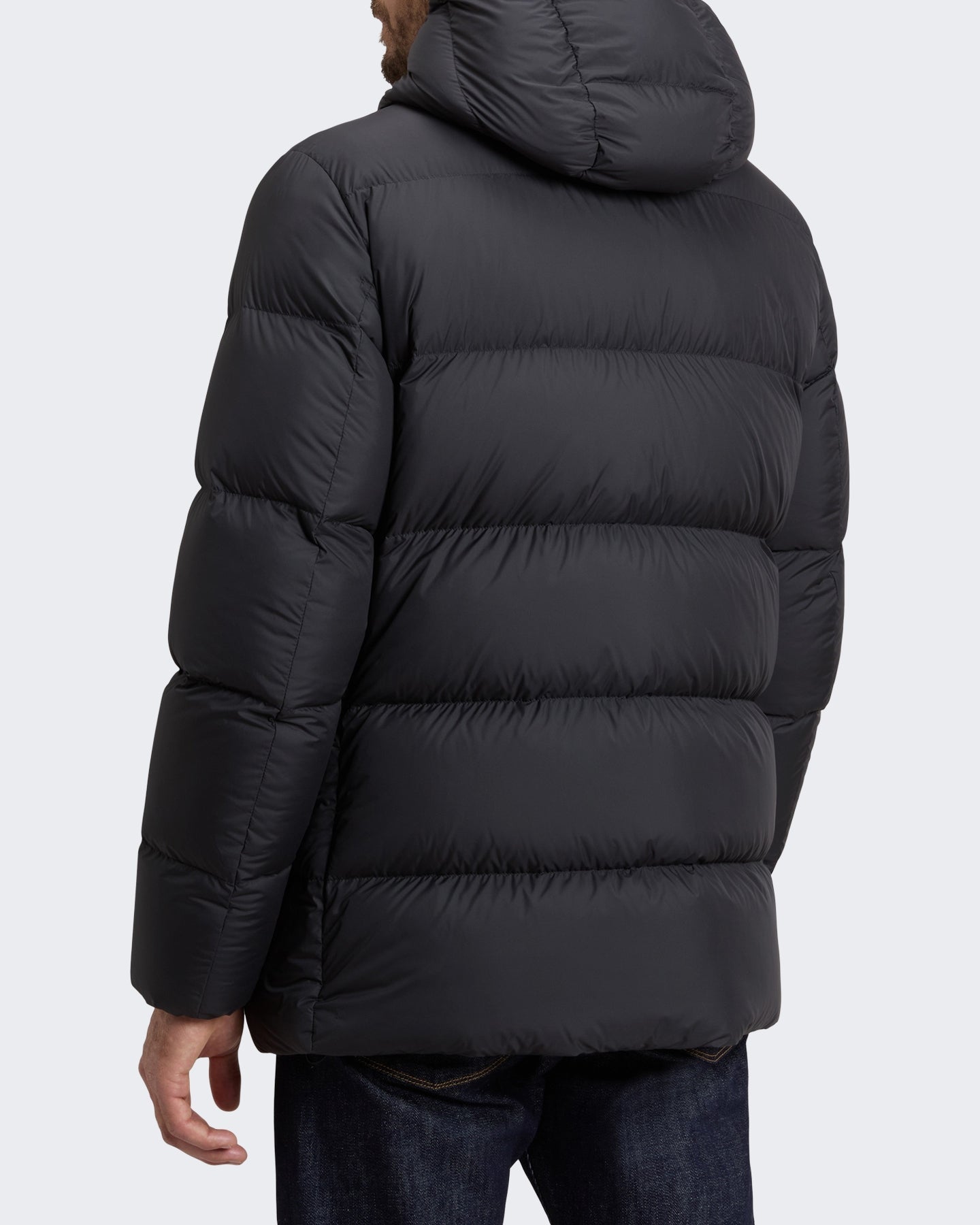 Woolrich Heren Cloud Davis Parka Zwart - Eleganza.nl