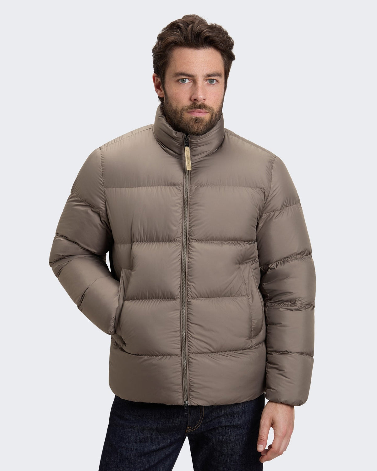Woolrich Heren Cloud Eagle Jacket Groen - Eleganza.nl