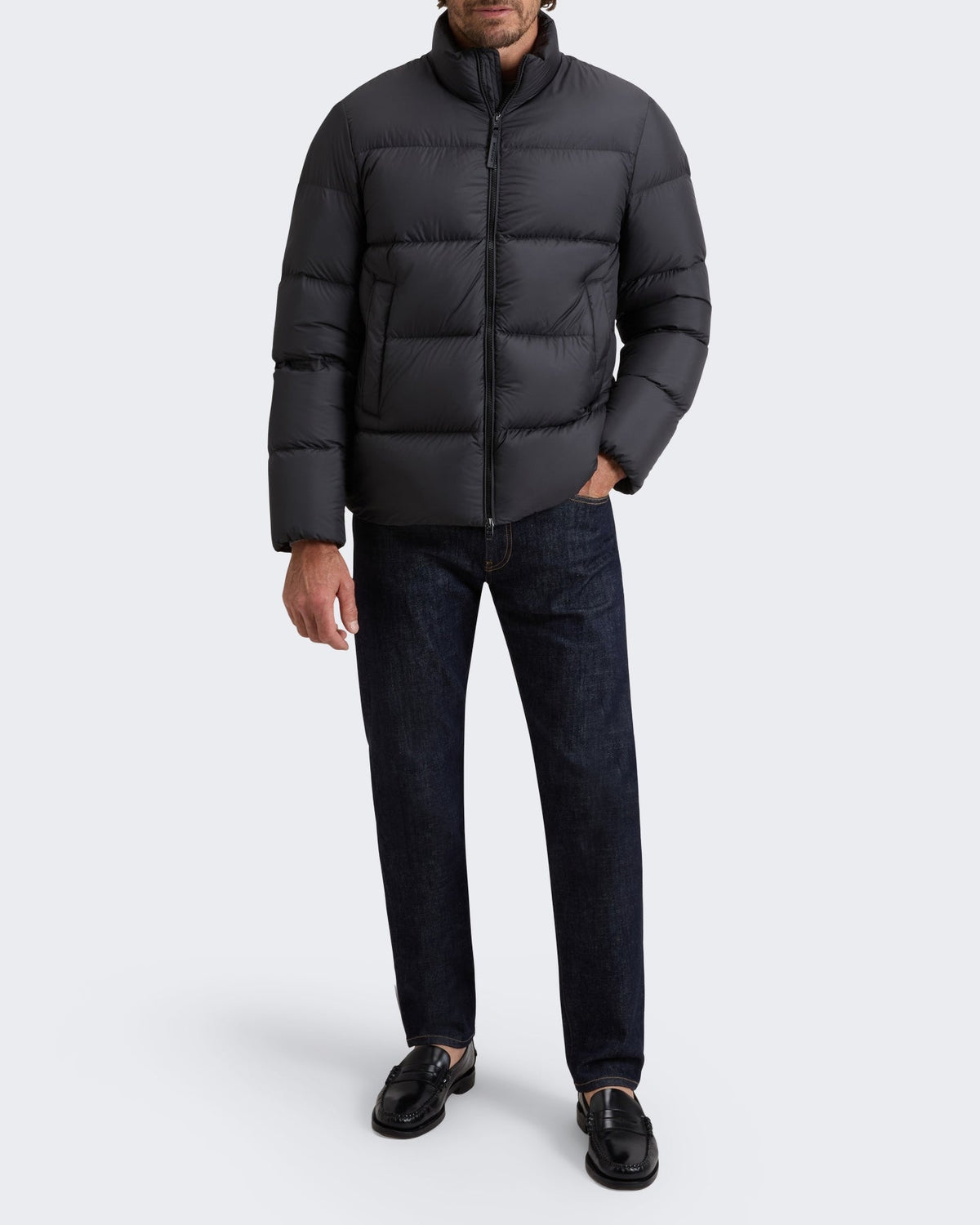 Woolrich Heren Cloud Eagle Jacket Zwart - Eleganza.nl