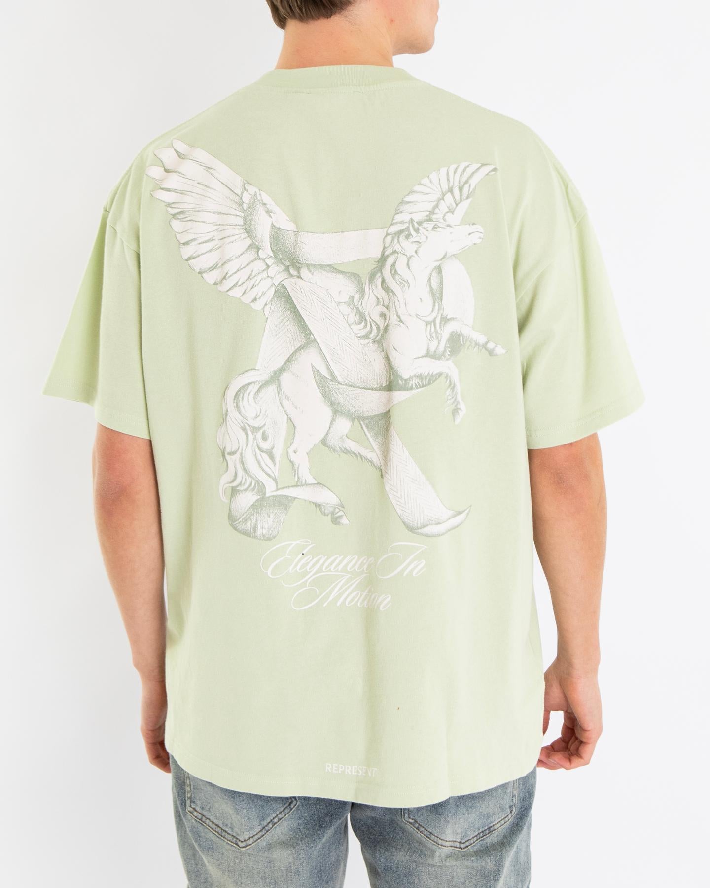 Heren EleganceInMotion T-Shirt Groen