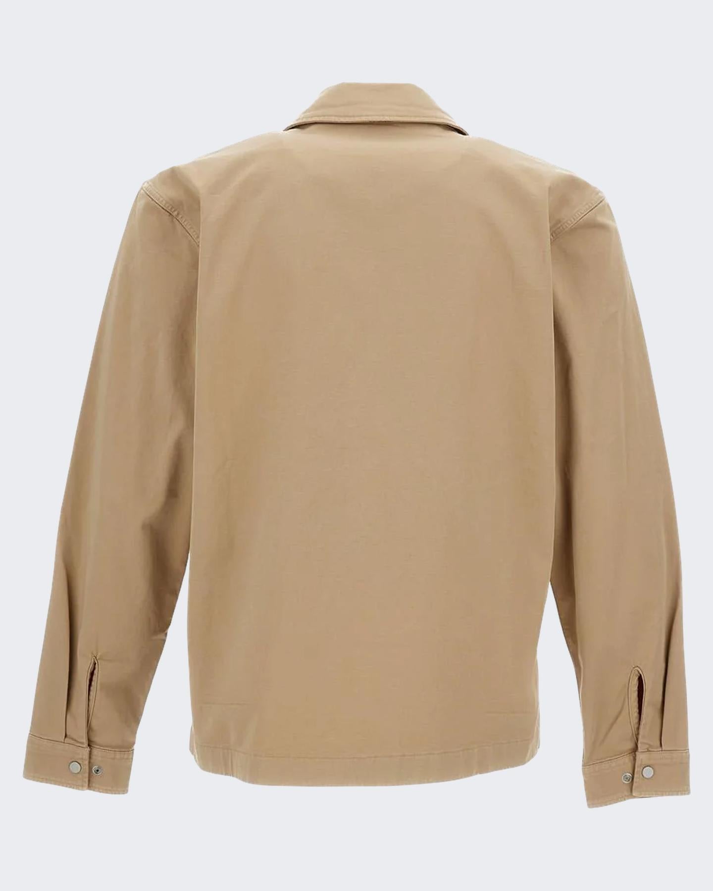 Heren Cotton Twill Timber Overshirt