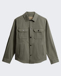 Men's Woolrich Linen Blend Safari Overshirt