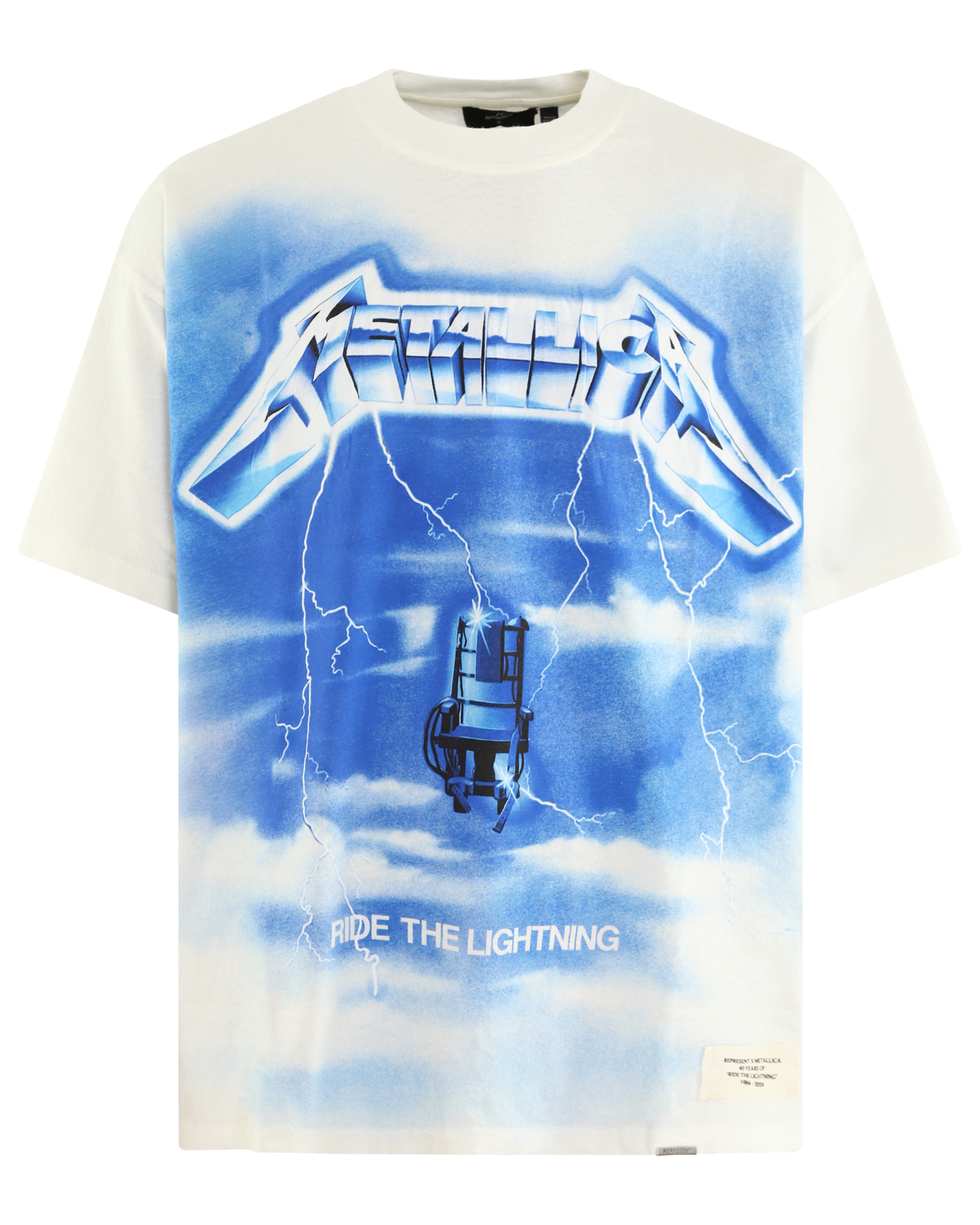 Heren Metallica Ride T-Shirt Wit