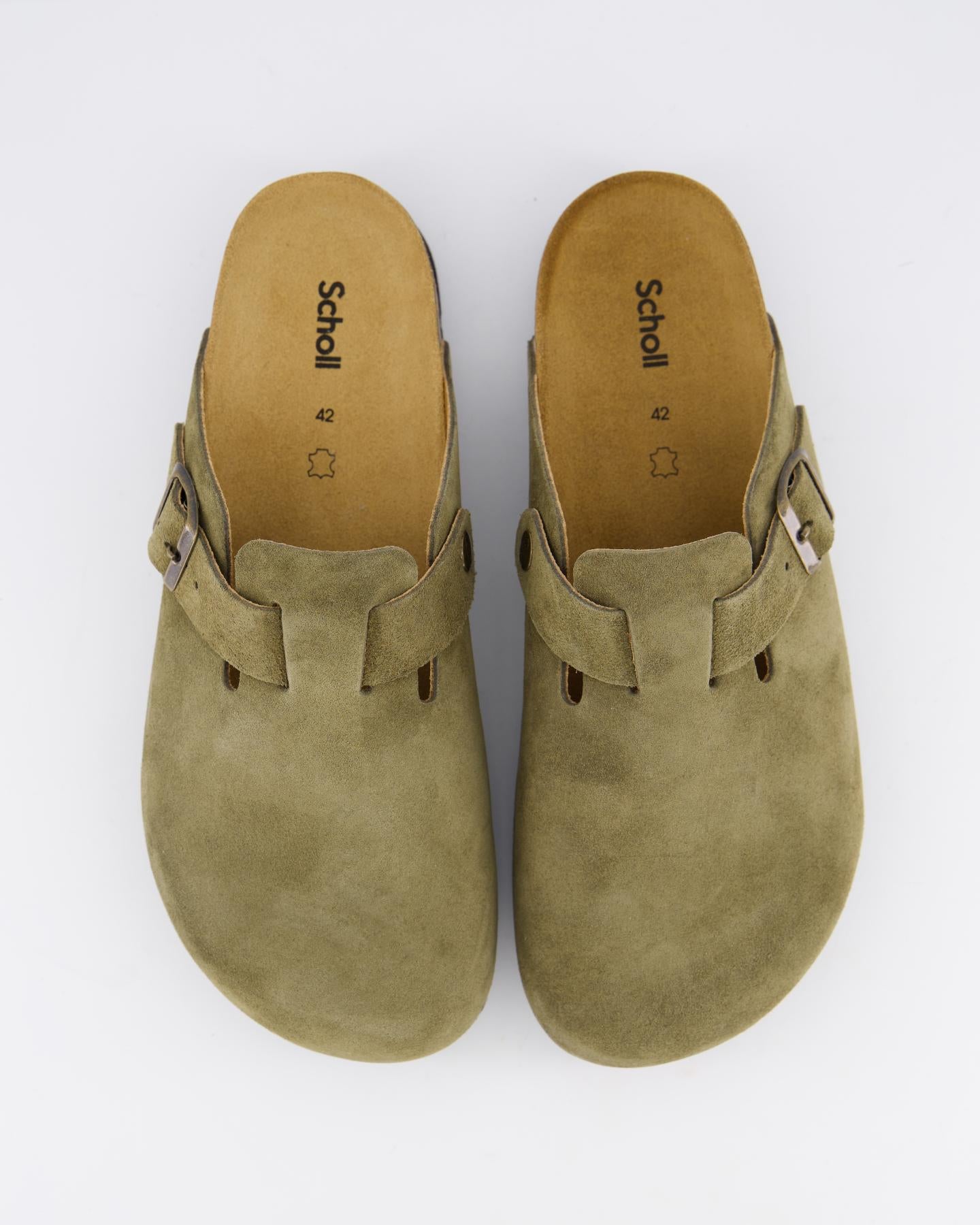 Heren Olivier Pantoffel Khaki