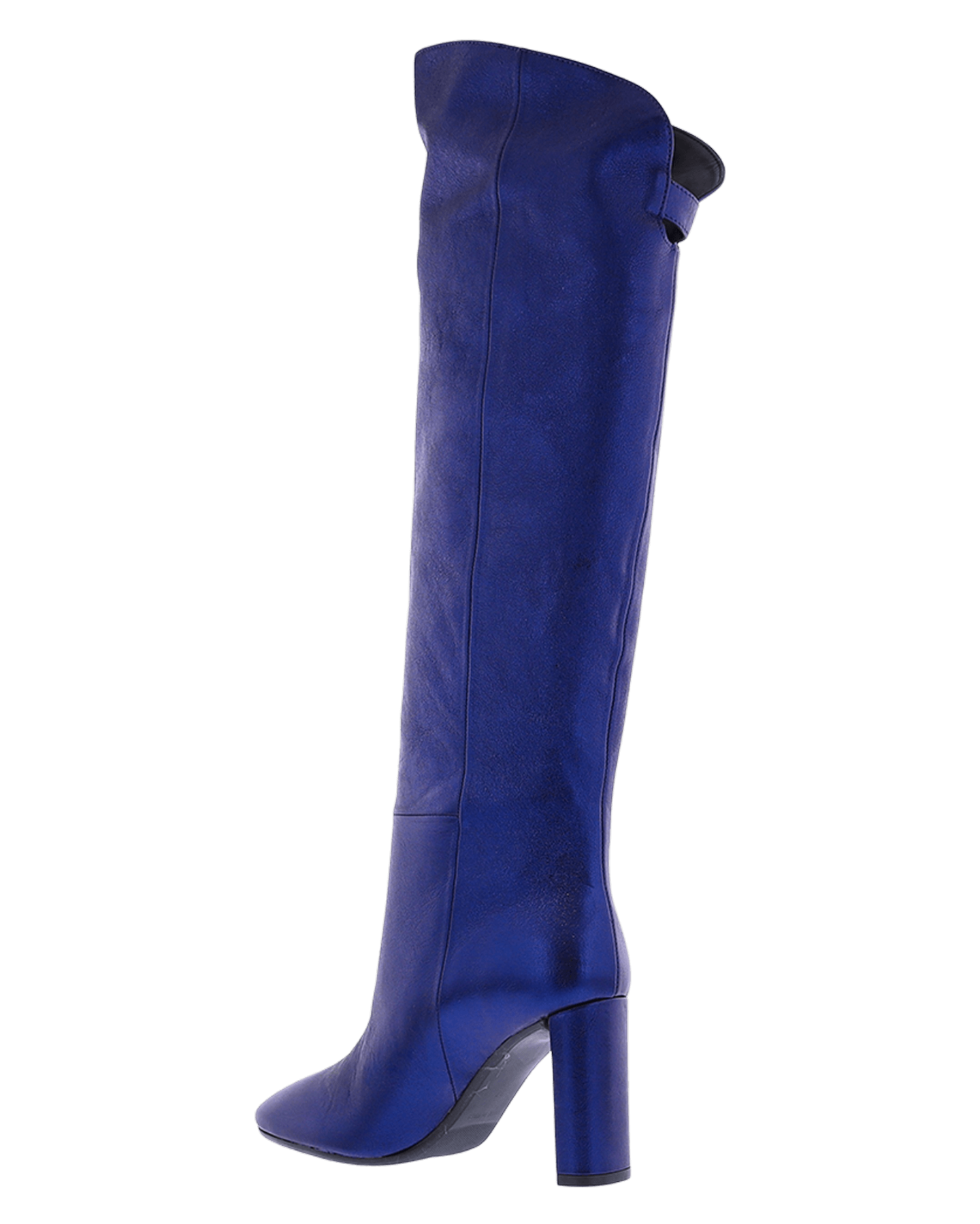 Women Chic cosmo long blue/metallic