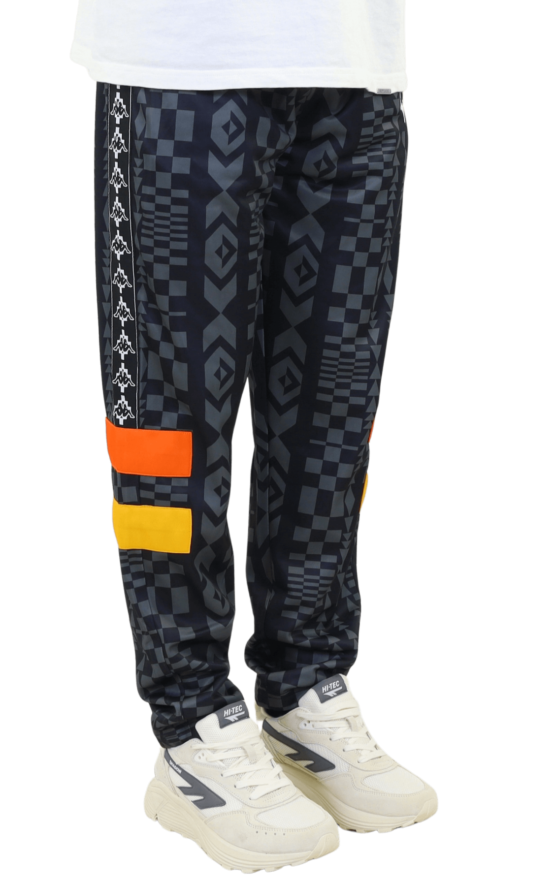 Men Aop Folk Kappa Track Pants