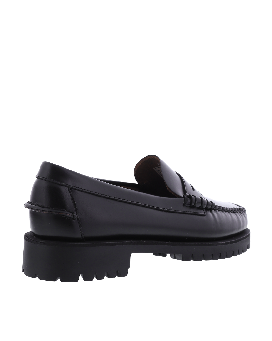 Women Then Lug Loafer Black