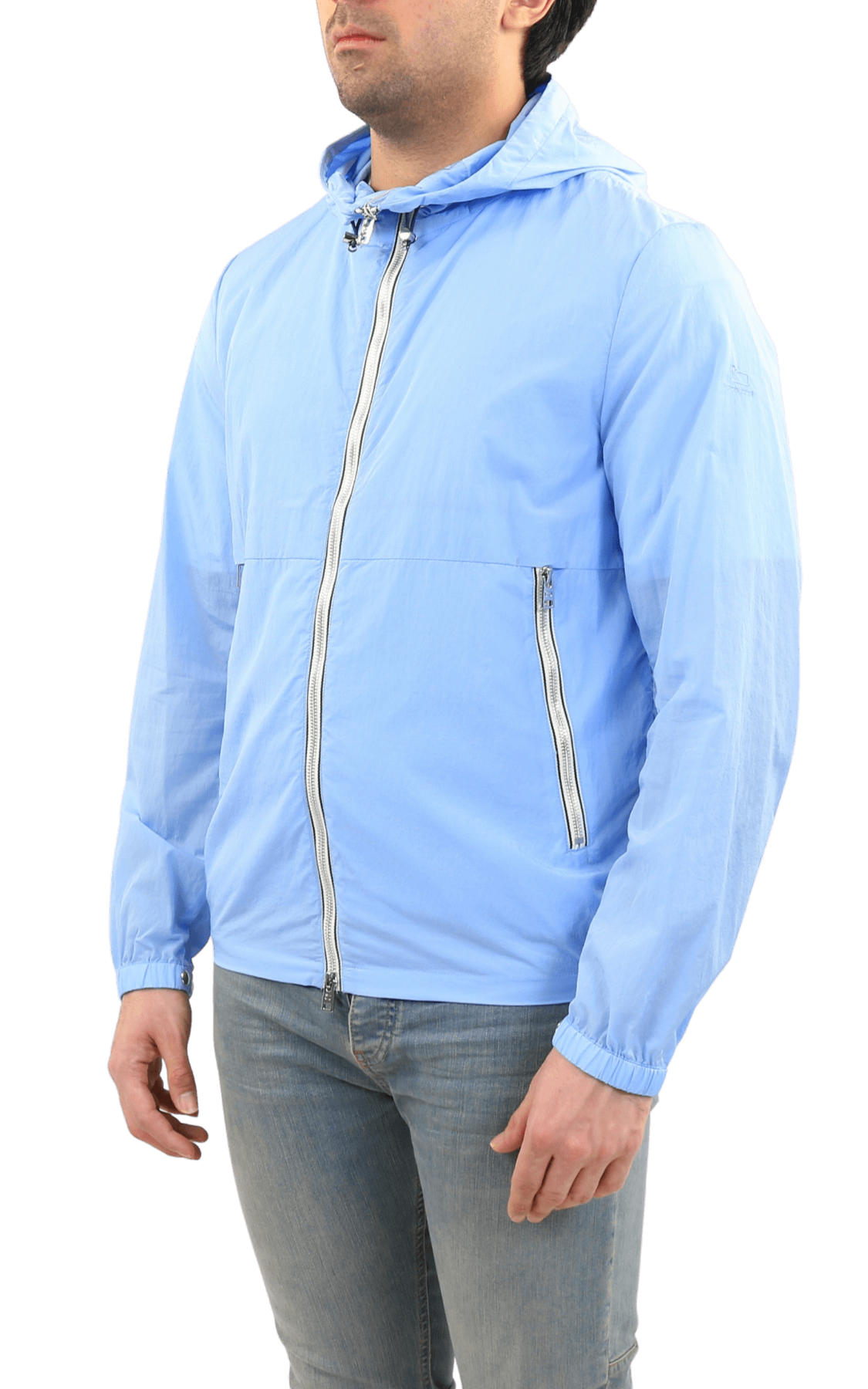 Men Crinkle Windbreaker