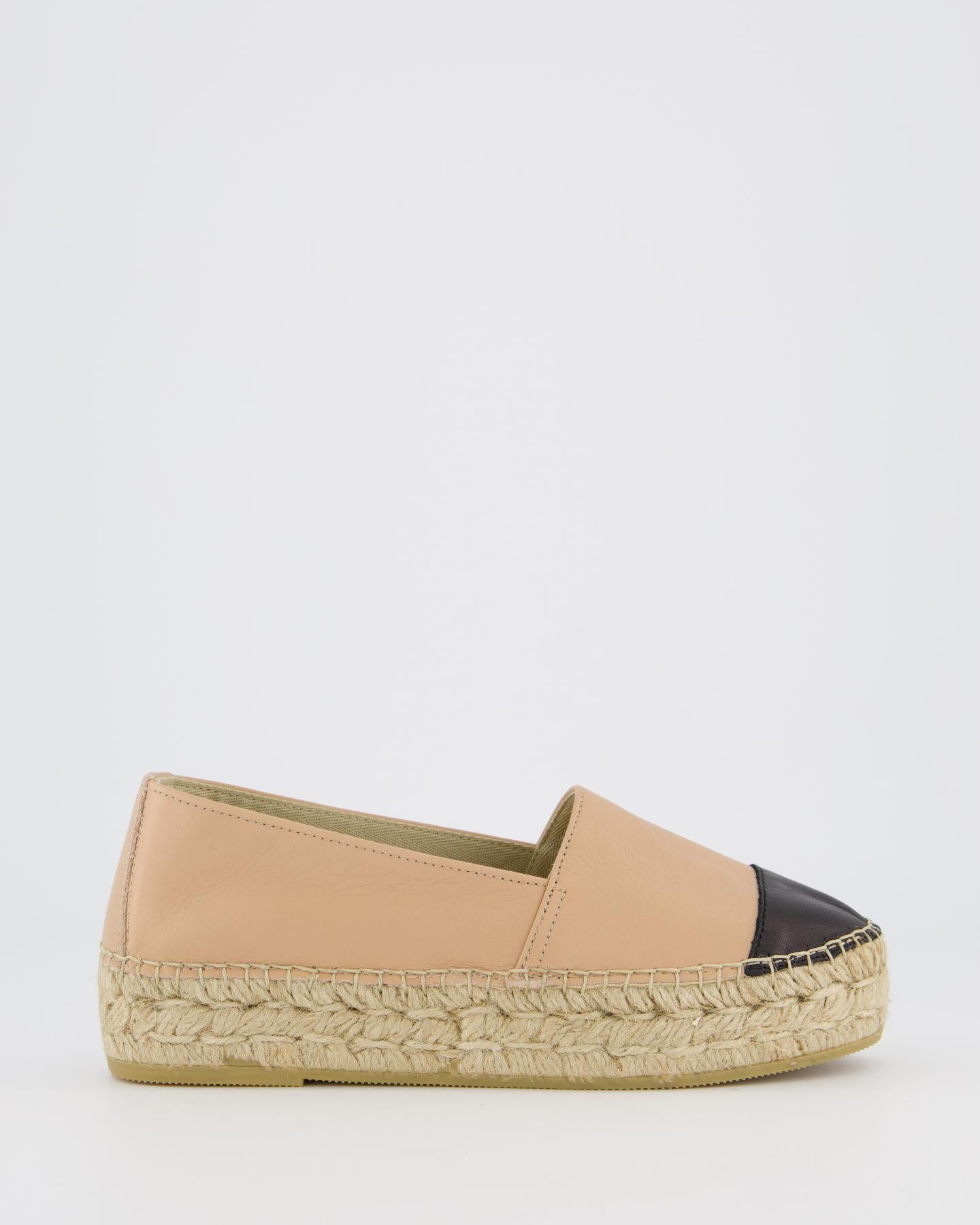 Dames Isabella Loafer Beige/Zwart