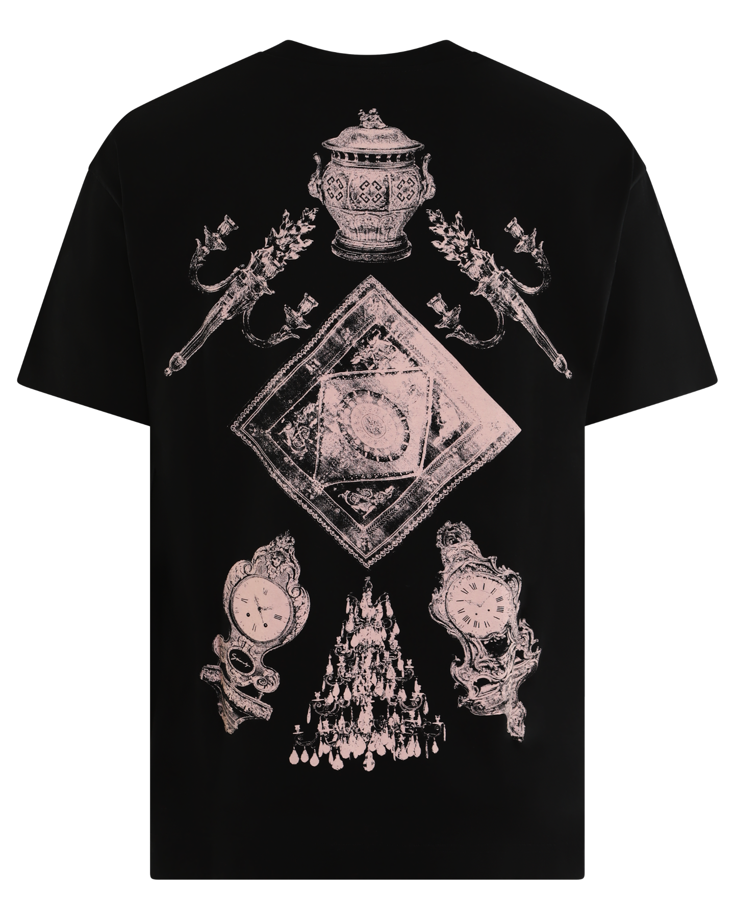 Heren Hubert Object T-Shirt Zwart