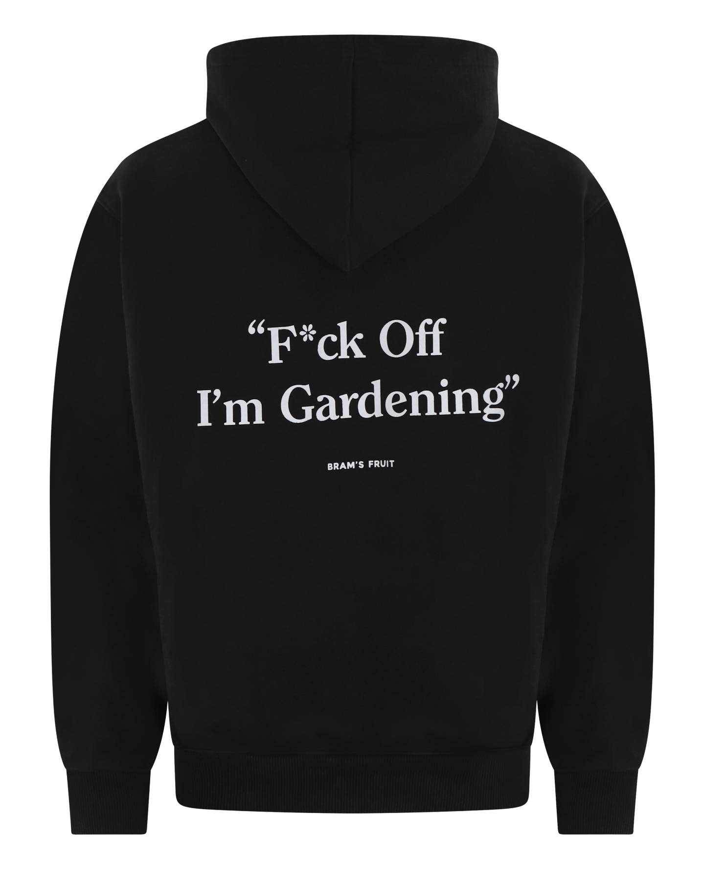 Heren F*Ck Off Hoodie Zwart