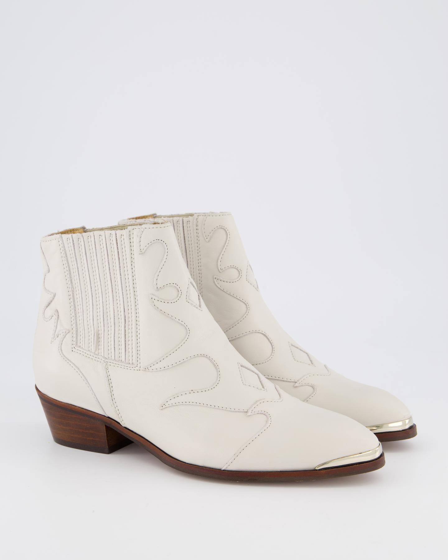 Dames Sonia Boot Wit