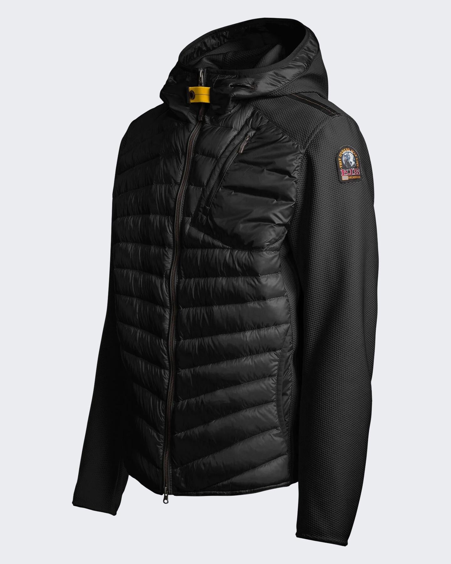 Heren Nolan Hooded Jacket Zwart