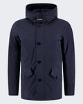 Woolrich Men's Stretch Arctic Parka Blue — huidige kleur
