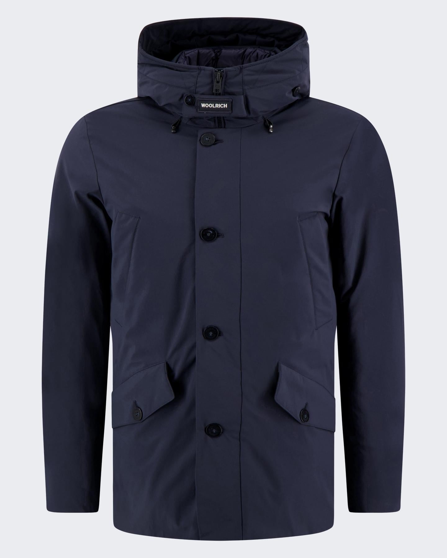 Heren Stretch Arctic Parka Blauw