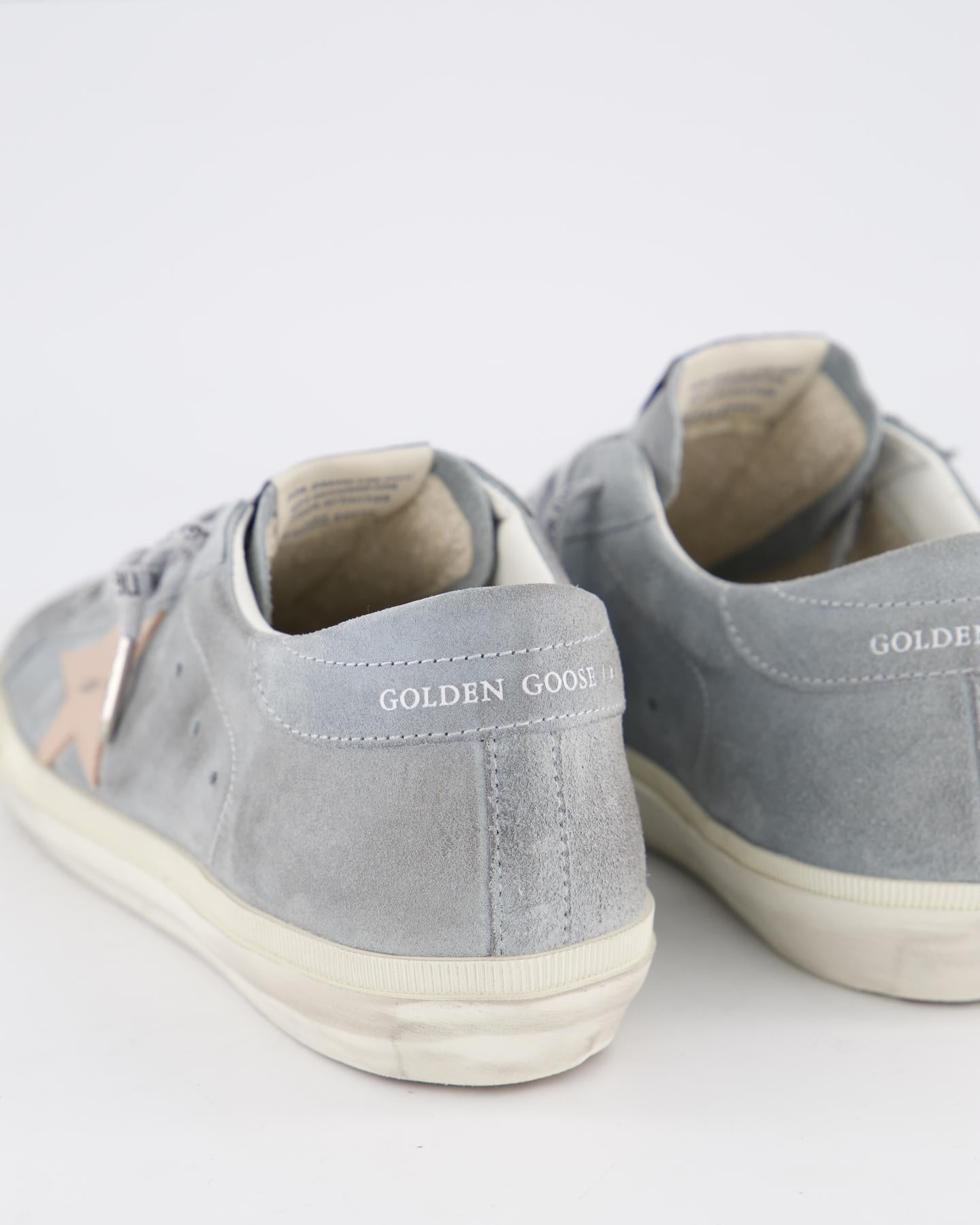 Dames Super-Star Sneaker Suede Blauw