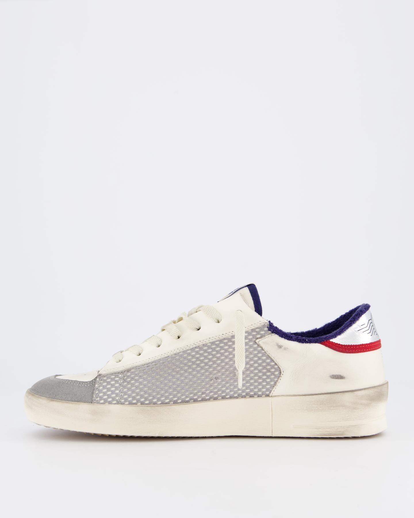 Heren Stardan Sneaker Wit/Grijs
