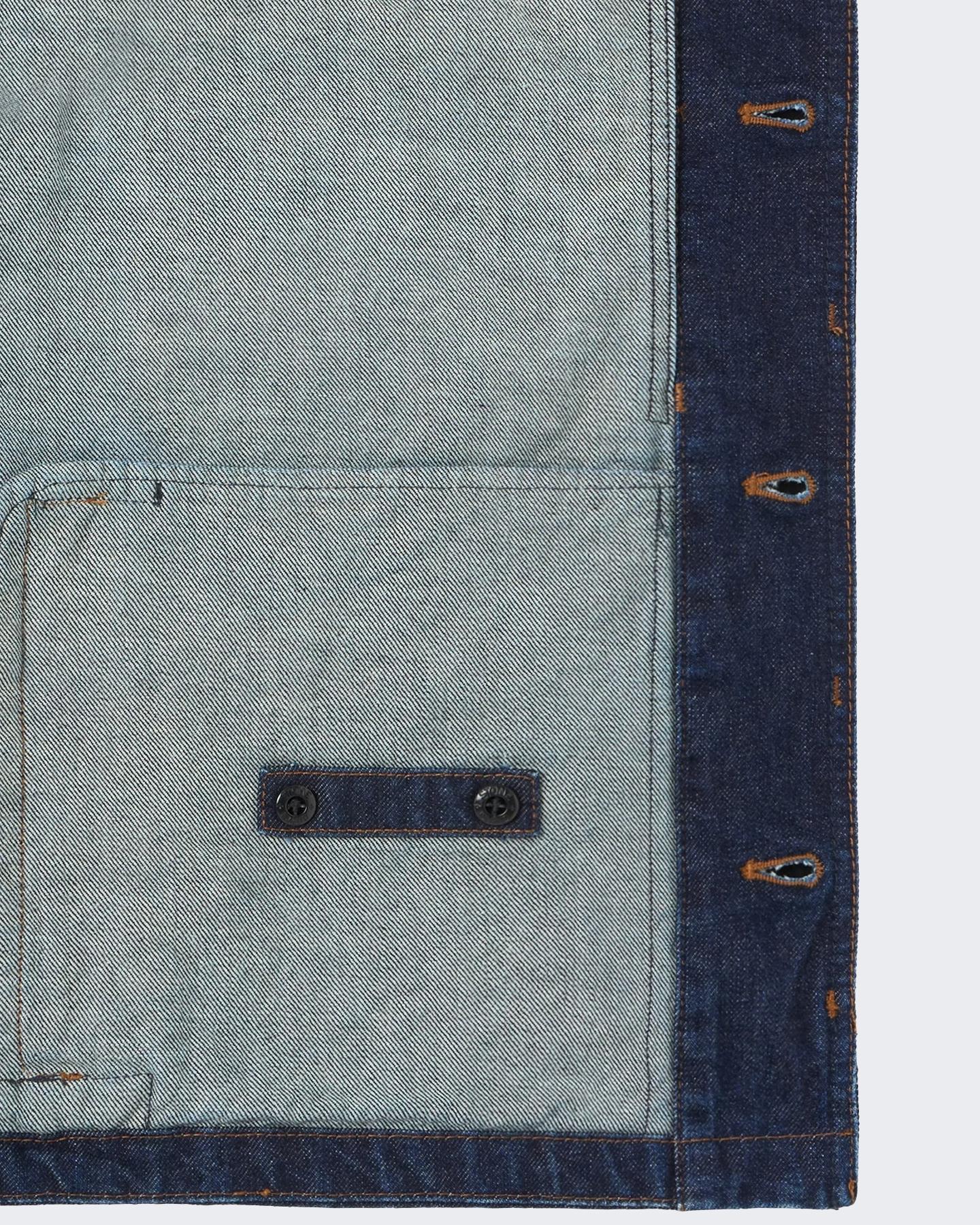 Stone Island Heren Logopatch Coach Jacketr Blauw