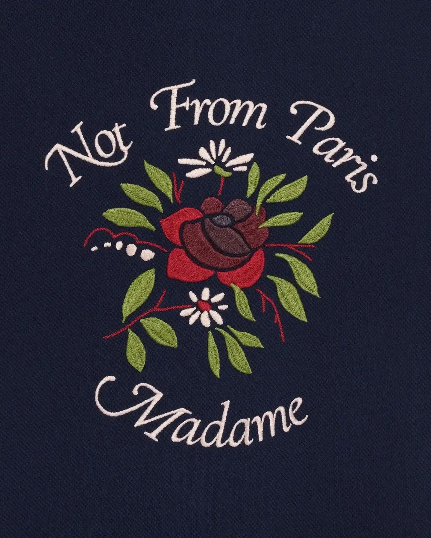 Heren Chemise Piquée Slogan Rose