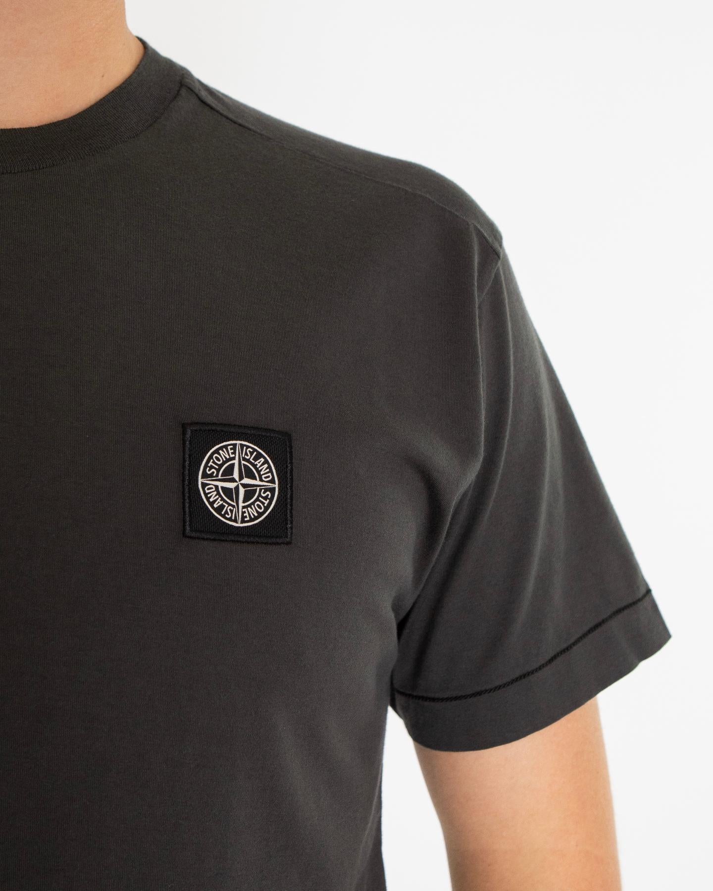 Heren Compasslogo T-Shirt Grijs