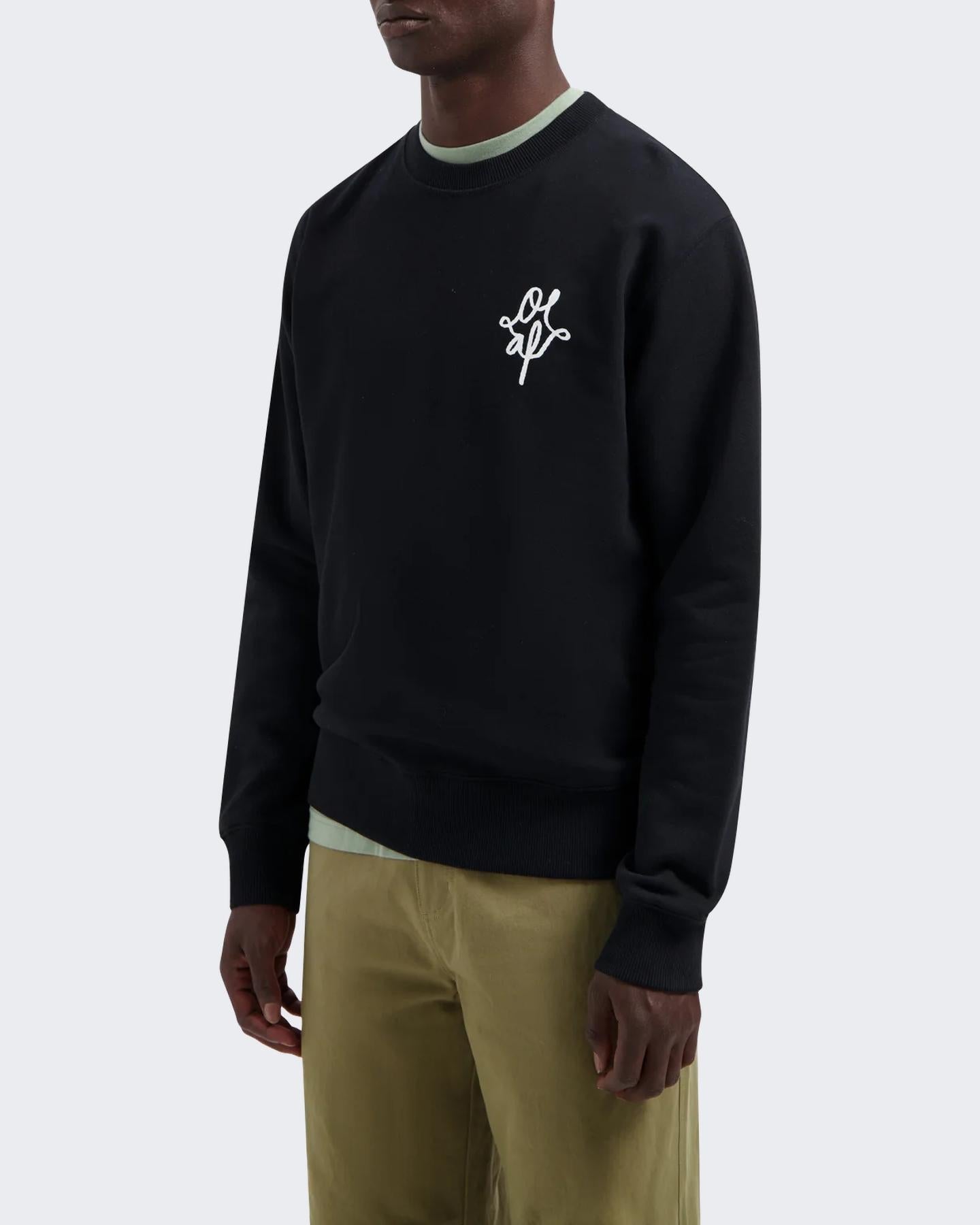 Heren Monogram Graphic Crewneck
