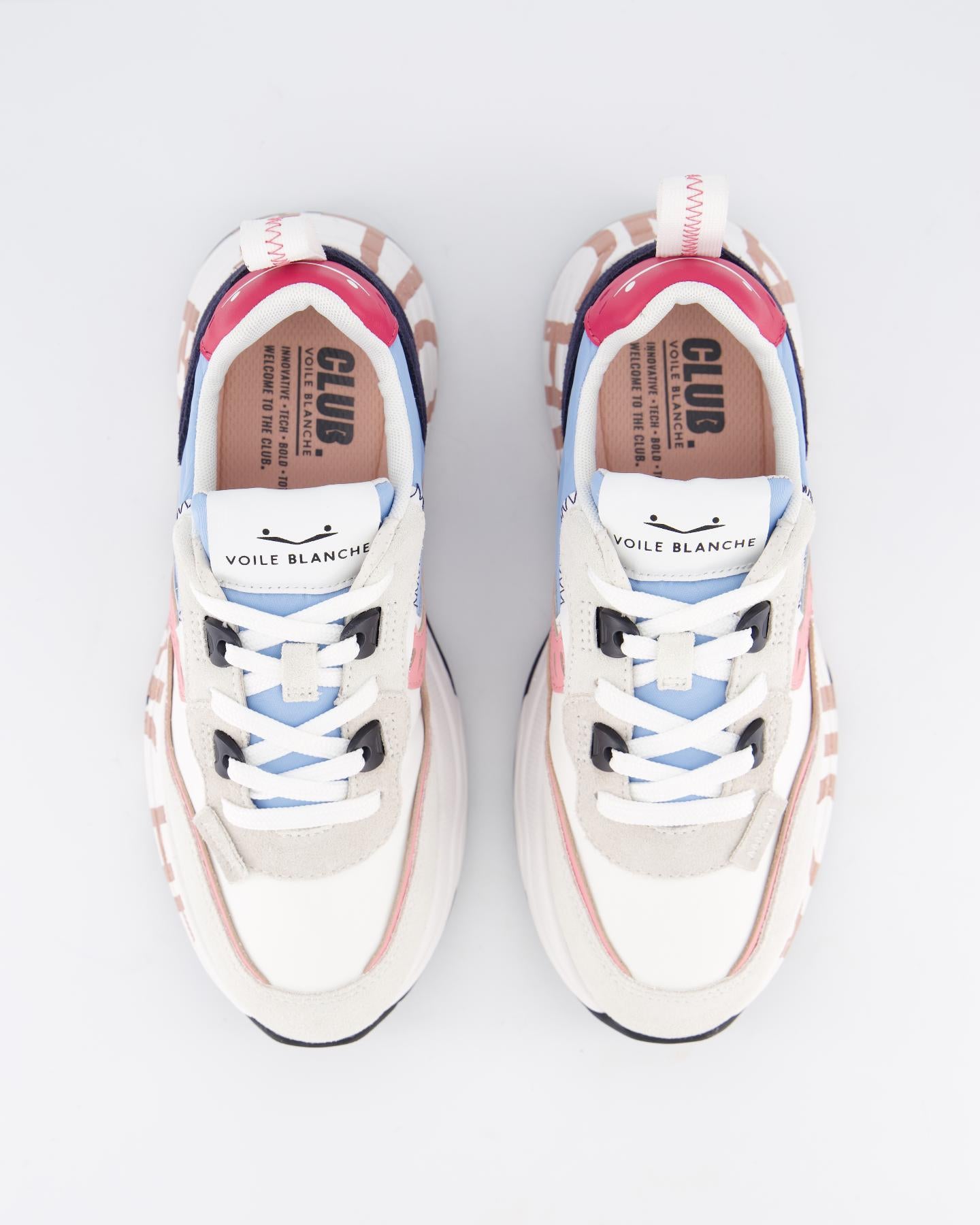 Dames Club 105 Sneaker Wit