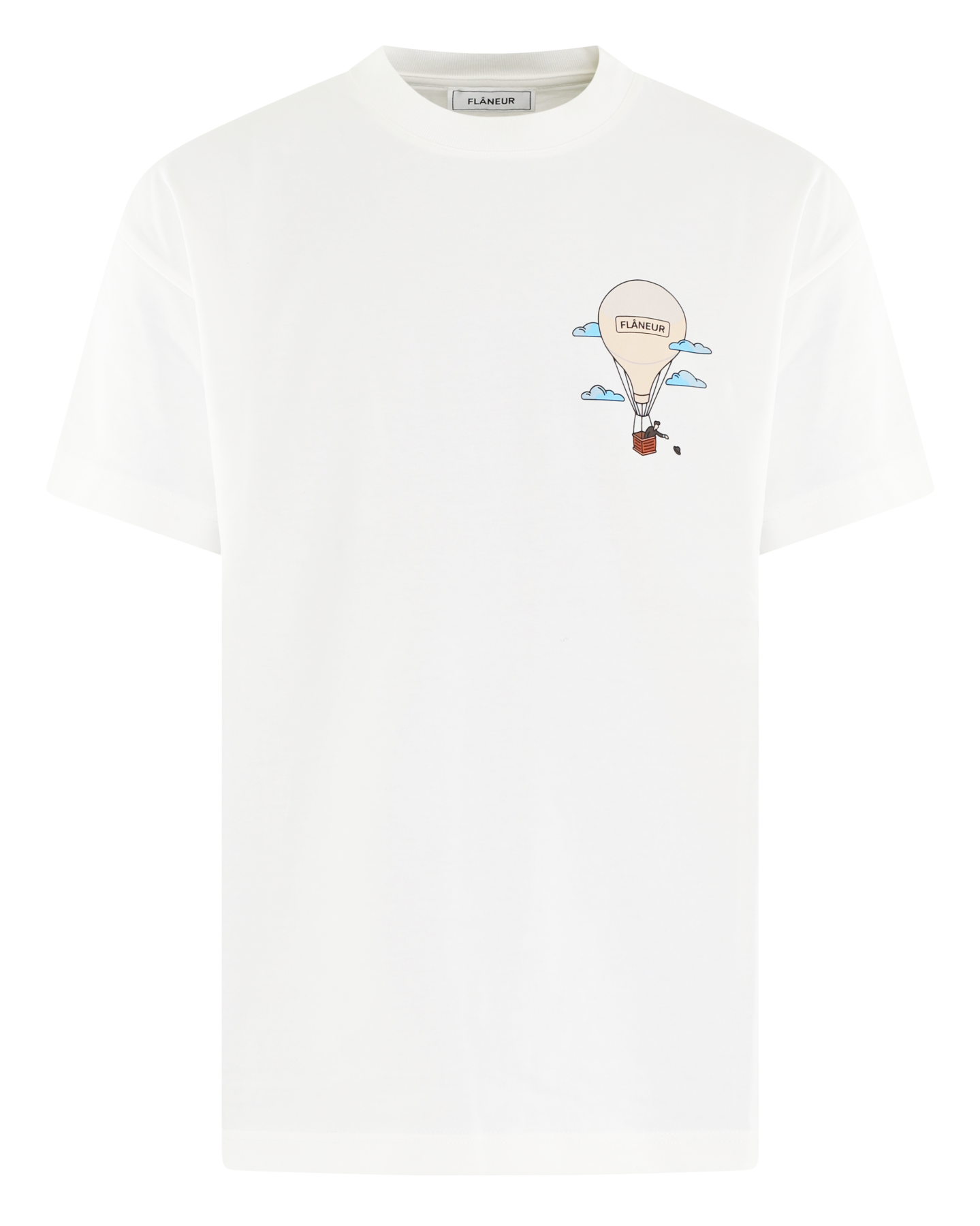 Heren Aéronautique T-Shirt Wit